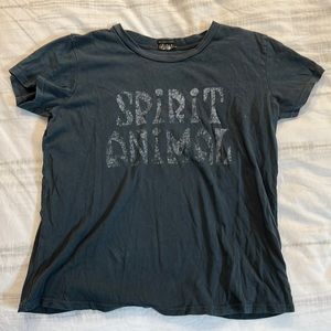 Mother brand, short sleeve cotton T-shirt